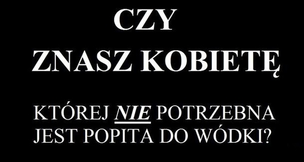 Czy znasz kobietę