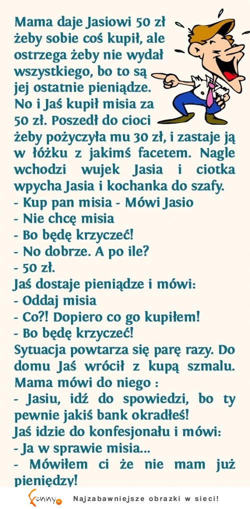 Jasiu zrobił interes życia! ZOBACZ jak!