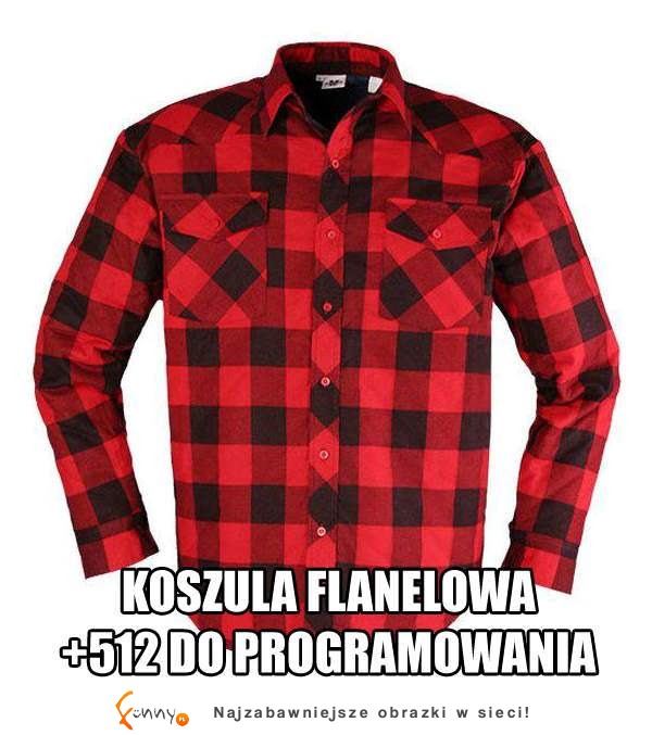 flanelowa koszula