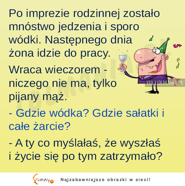 Żonę zatkało, kiedy wróciła z pracy!