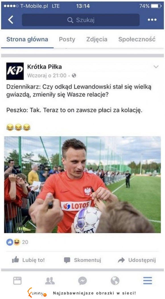 niezłe poczucie humoru