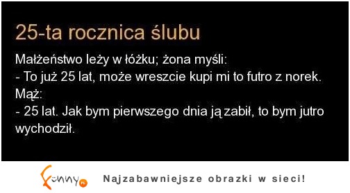 Co myślą w ich 25 rocznicę :D