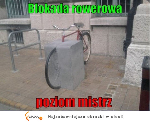 To jest za mocne:P Tylko rowerzysta może to zrozumieć! LOL