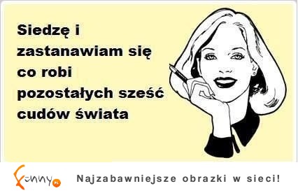 tak sobie siedzę