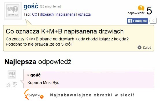 Co oznacza K+M+B? :)