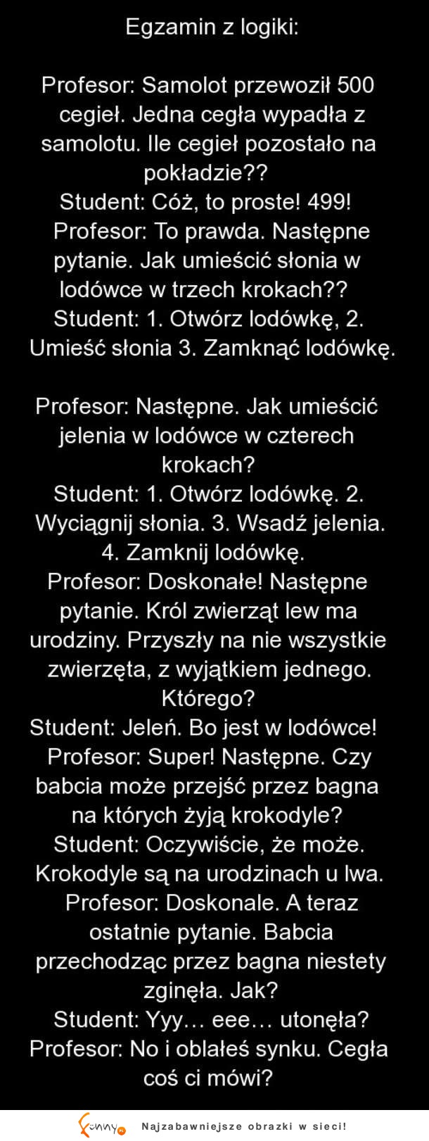 SUPER test na logiczne myślenie! Robi wrażenie!