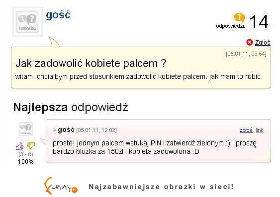 Jak zadowolic kobiete palcem?! haha NAJLEPSZY SPOSÓB!