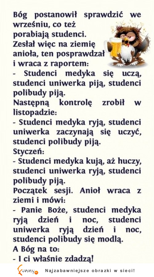 Różnica między studentami jest ogromna! HAHA