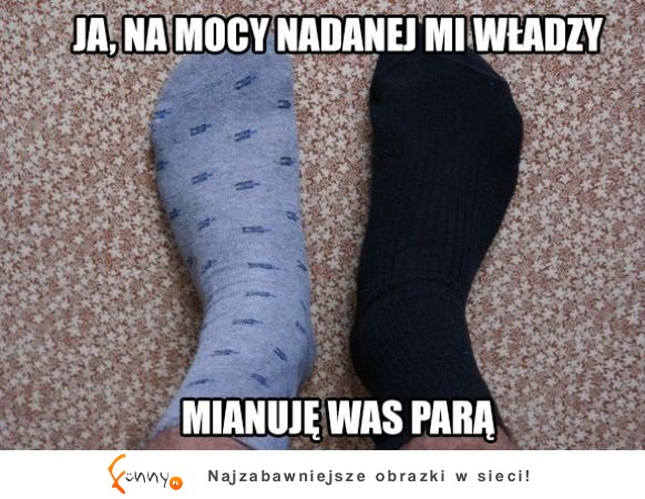 mianuje was parą