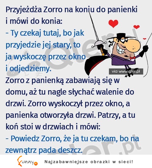 Zorro miał plan, ale nie przewidział TEGO!