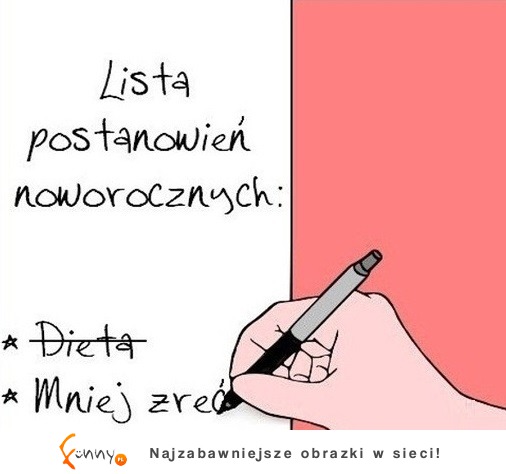 Postanowienia noworoczne