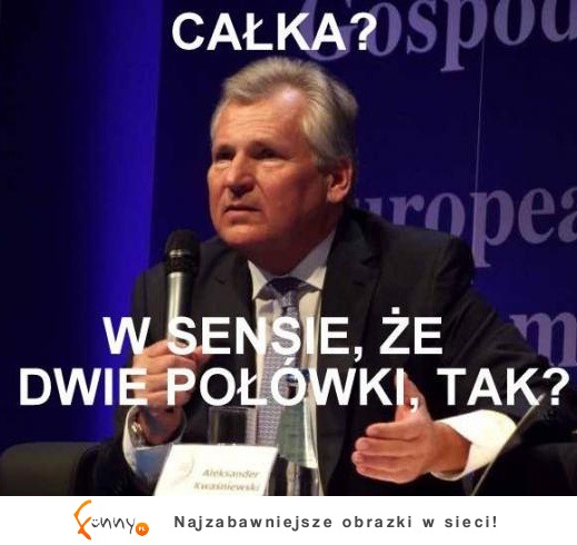 całka tak?