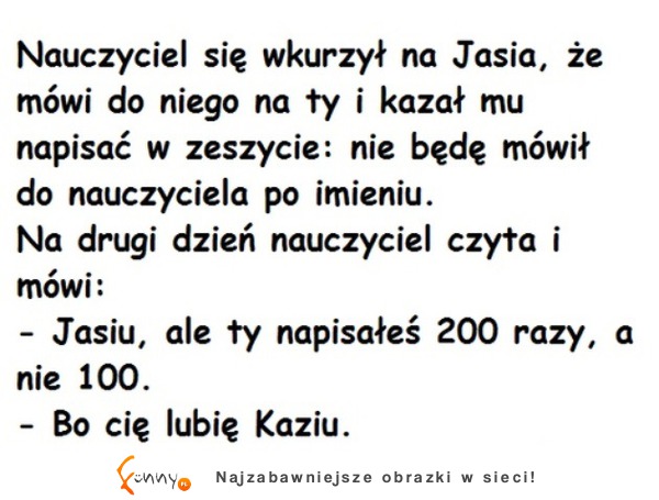 Jak wkurzyć nauczyciela