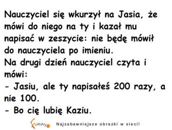 Jak wkurzyć nauczyciela