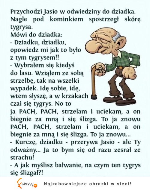 Jasio nie wiedział o co chodzi, ale dziadek mu wyjaśnił! MOCNE!