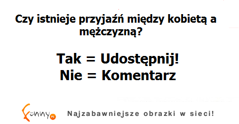 Czy jest przyjaźń damsko-męska?