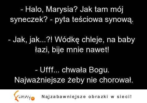 Telefon od teściowej! hah :)