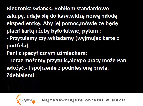 Biedronka w Gdańsku! Standardowe zakupy :D