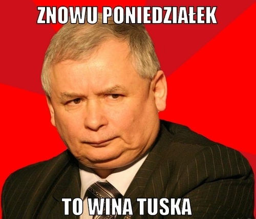 I znowu poniedzialek...