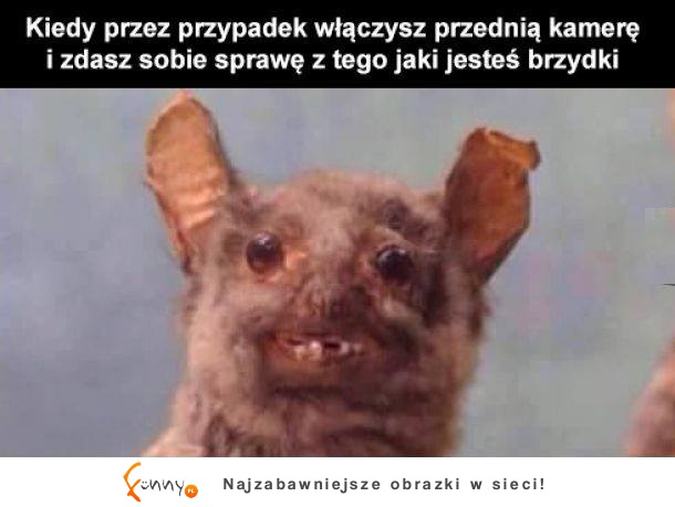 Kiedy przez przypadek włączysz przednią kamerke