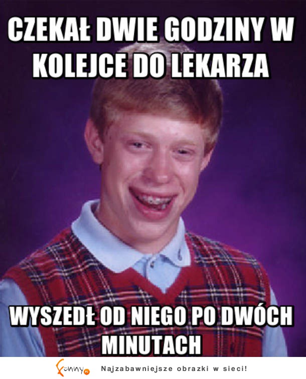 Czekał dwie godziny