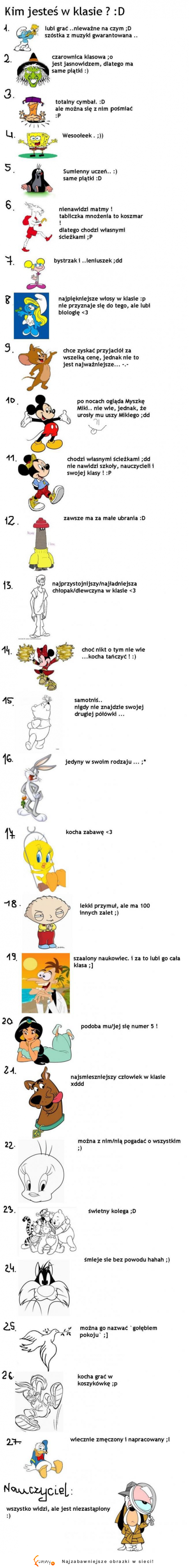 Który masz numerek w dzienniku? :)