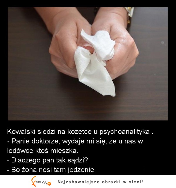 Kowalski siedzi na kozetce u psychoanalityka :D