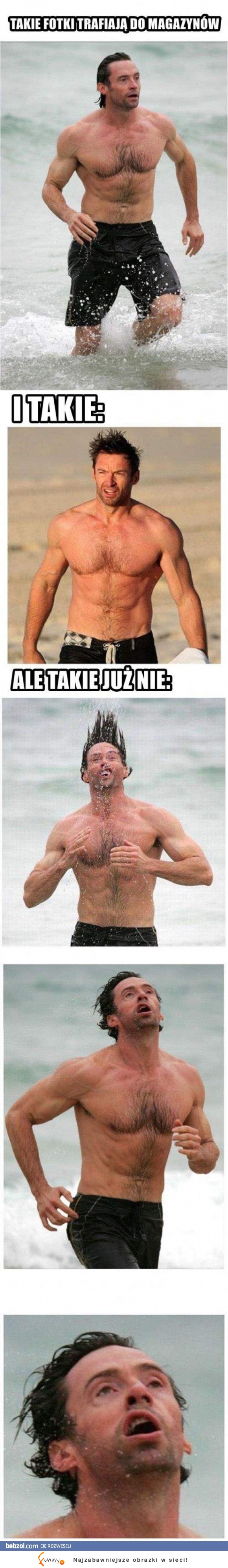 Haha takie fotki trafiają do magazynów, a tamte już nie XD