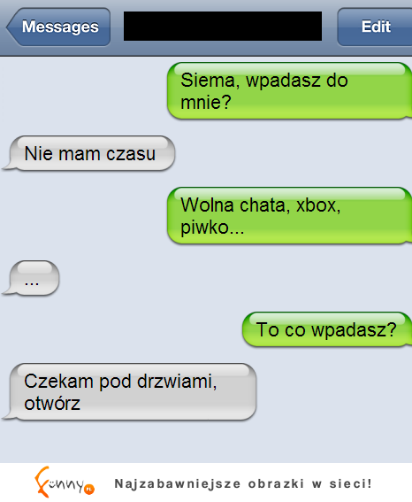 Wolna chata, xbox, piwko... ZOBACZ co było dalej :D