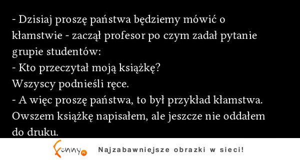 Wykład o kłamstwie