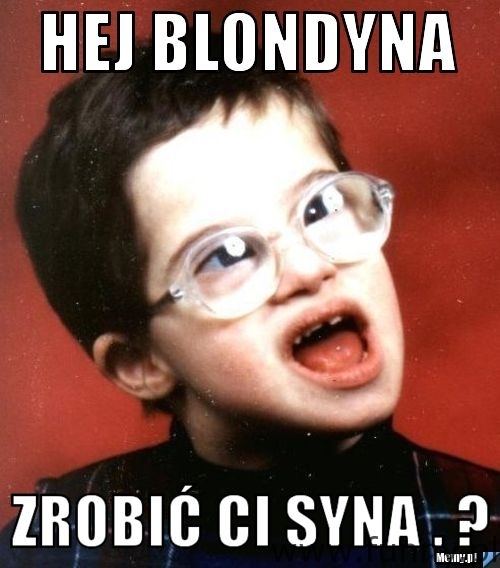 Hej blondyna