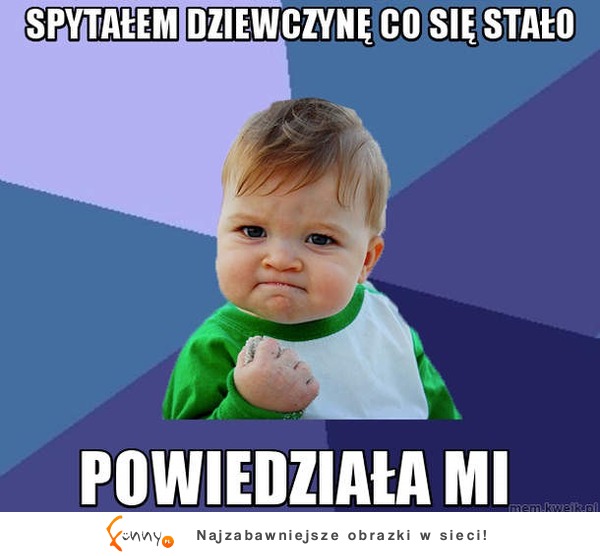 Powiedziała