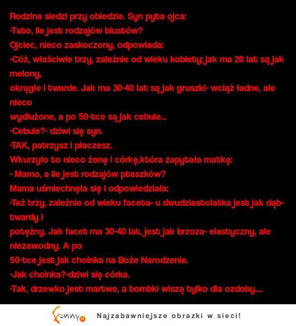 Kawał: "3 rodzaje piersi" ;D