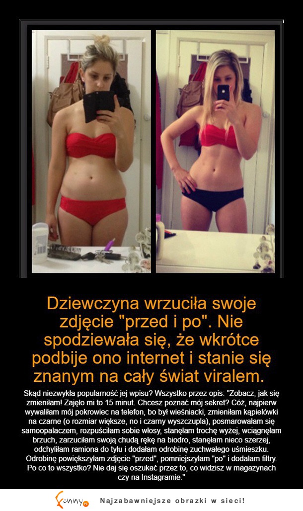 Ta dziweczyna stała sie popularna dzięki zdradzeniu pewnego sekretu.. SZOK!