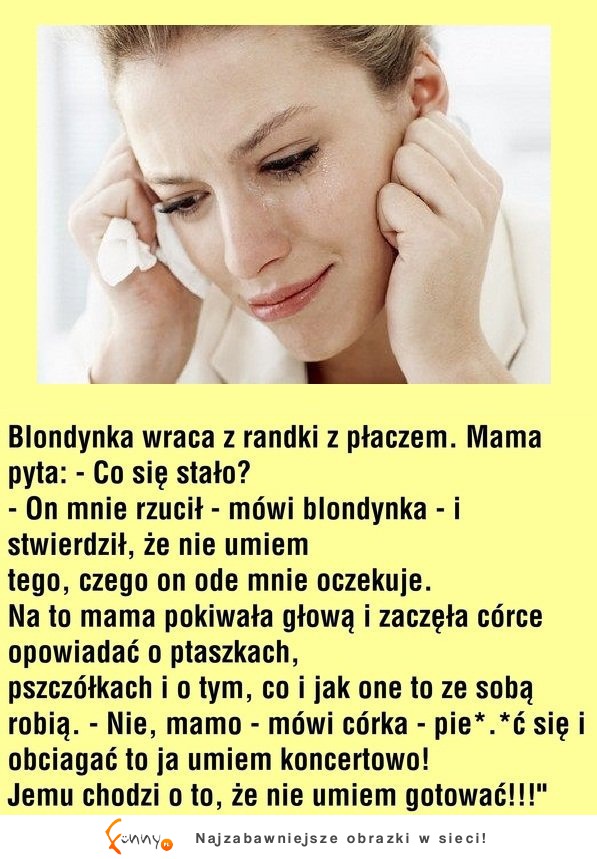 Blondynka wraca z RANDKI z PŁACZEM... Musisz zobaczyć co się stało! :D