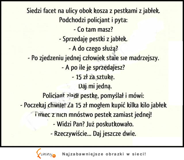 Dobre! Policjant pyta ulicznego sprzedawcę, co ma w koszu i od tej chwili jego życie całkowicie się odmieni XD