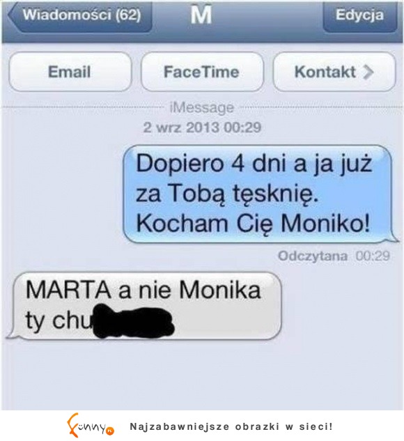 kocham cię moniko