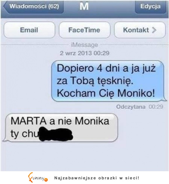 kocham cię moniko