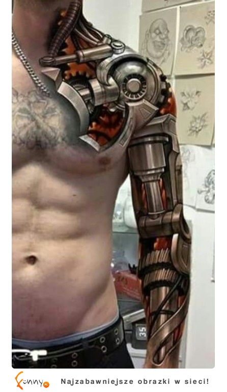 Niesamowite tatuaże 3D Niesamowite tatuaże 3D