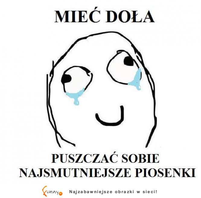 Mieć doła...