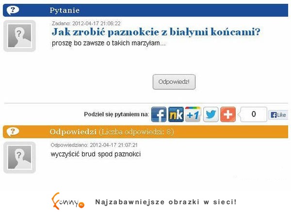 Jak zrobić paznokcie z bialymi końcami?