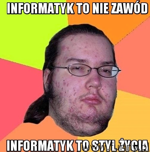 informatyka to nie praca