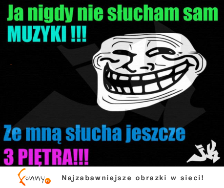 Słuchanie muzyki