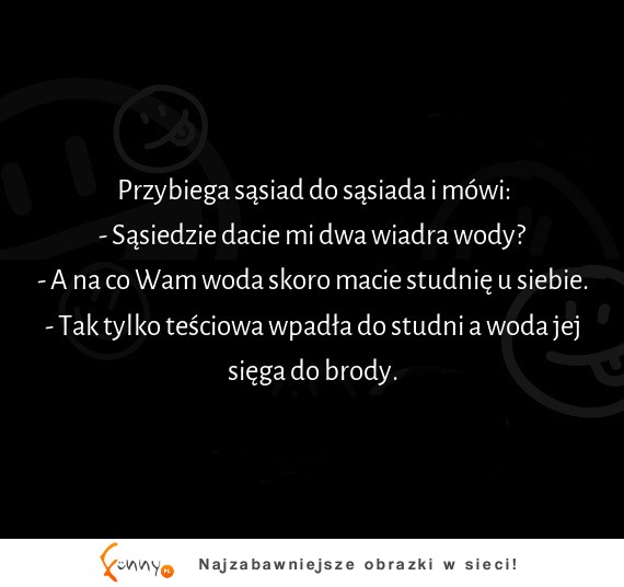 HAHA nie zgadniesz po co gościowi wiadro wody :D dobre!