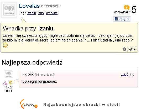 Wpadka! Całował sie z dziewczyną i ... ;D Zobacz co zrobił, że ona uciekła!