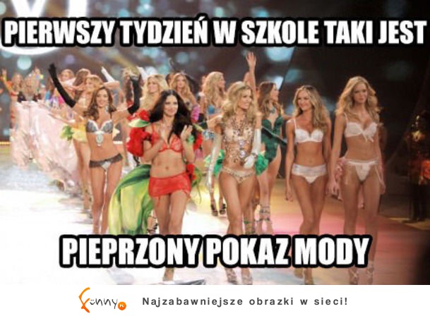 Pierwszy tydzien w szkole