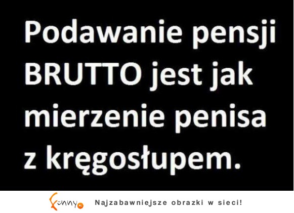 Podawanie pensji BRUTTO