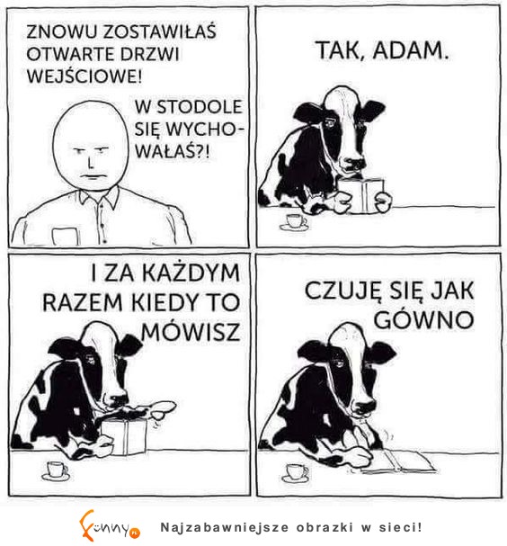 Adam jest bez serca :/