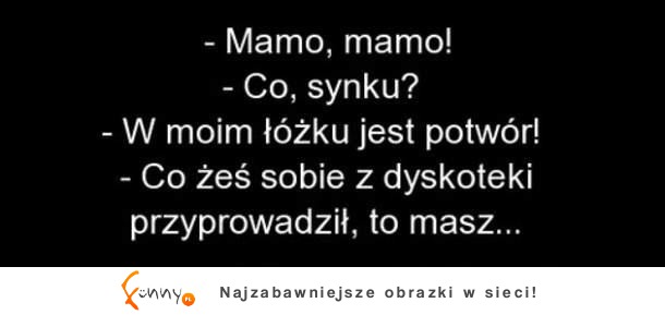 Potwór w łóżku