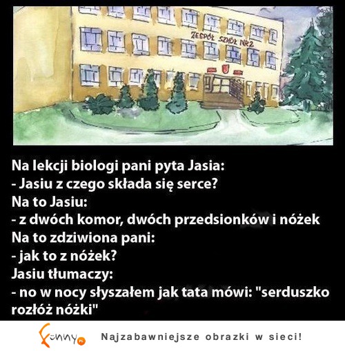 Jasiu z czego składa się serce! :)